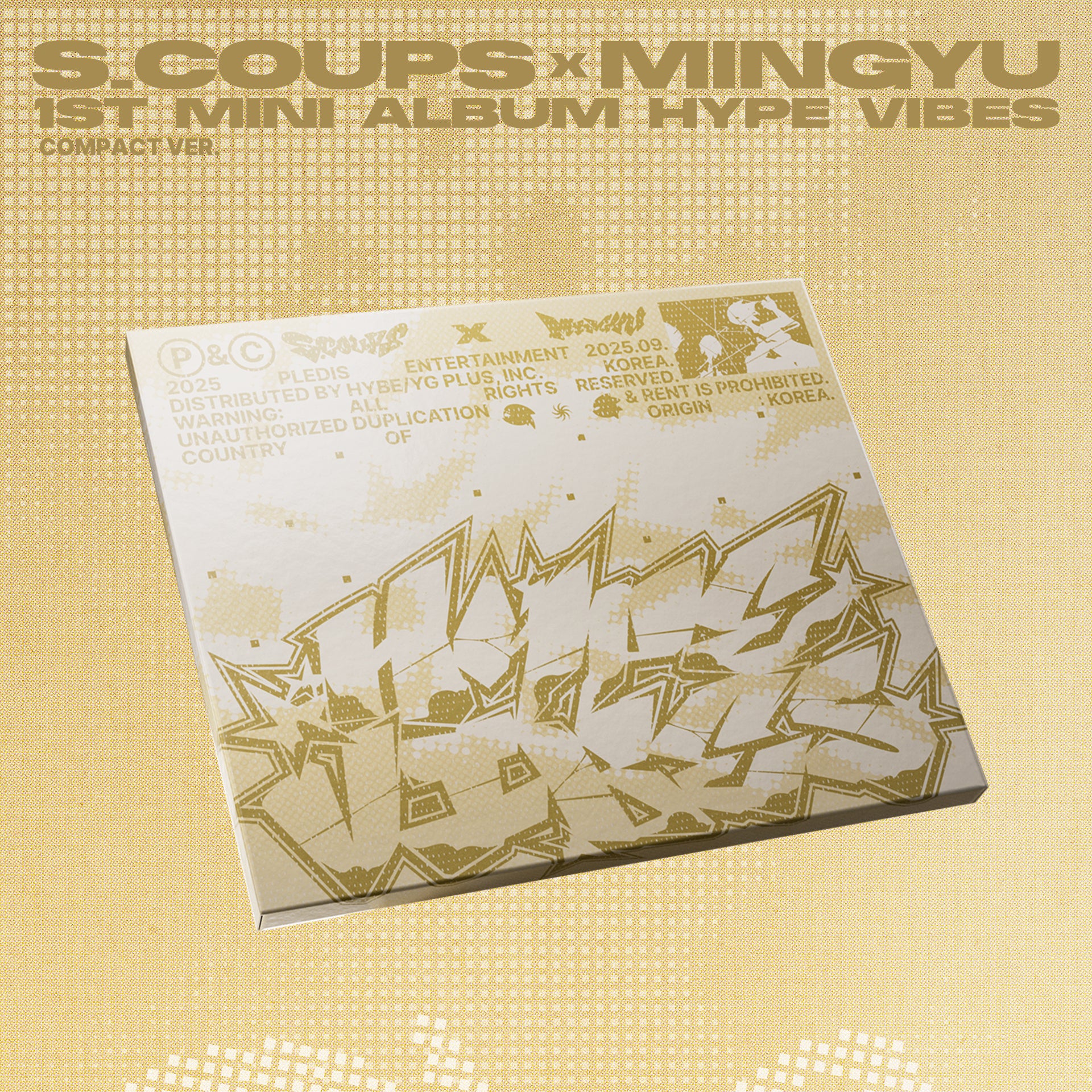 miii SEVENTEENアルバム CxM 1st Mini Album 'HYPE VIBES' COMPACT Ver. - SEVENTEEN