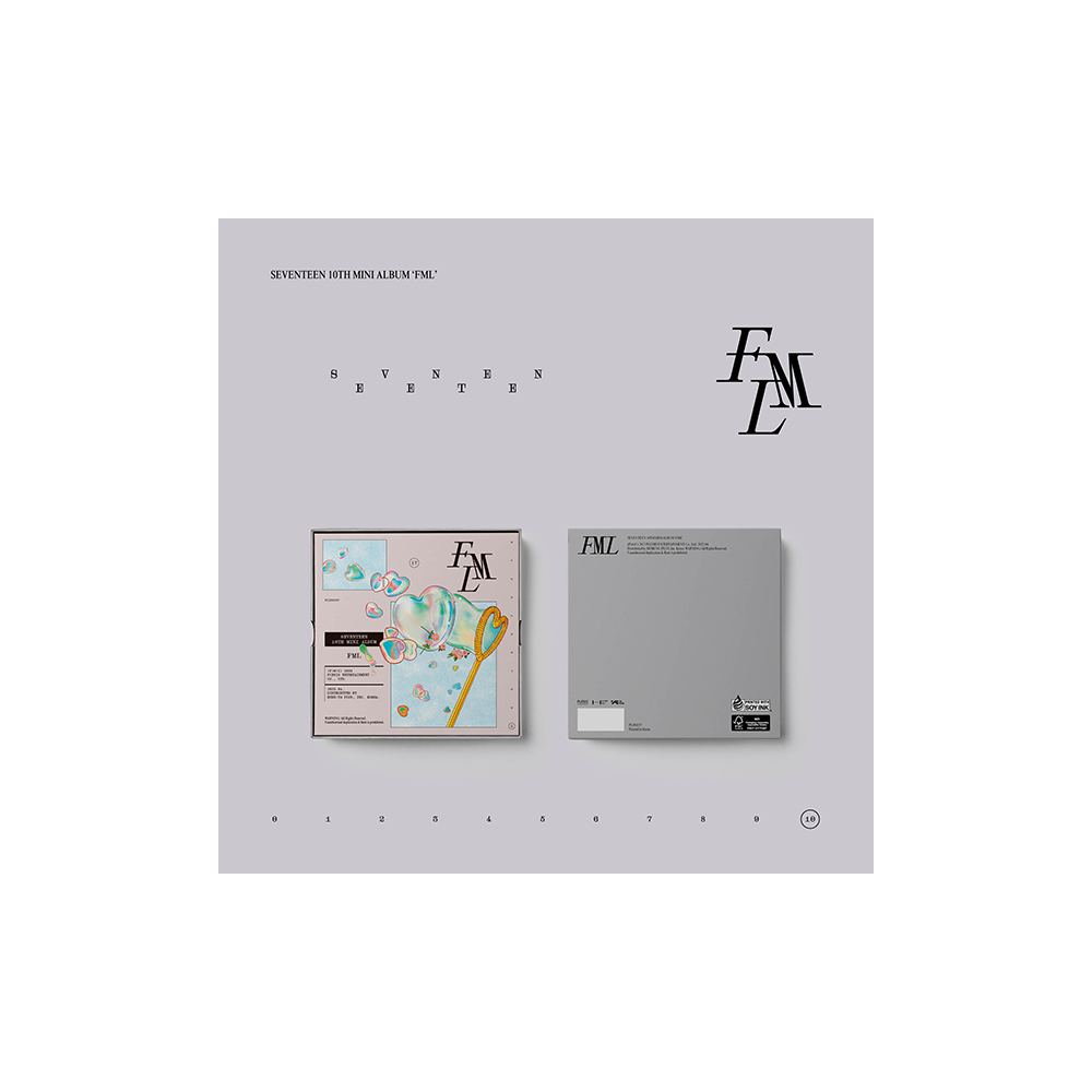 SEVENTEEN 10th Mini Album 'FML' (CARAT Ver.) - SEVENTEEN 세븐틴 SEVENTEEN 10th Mini Album 'FML' (CARAT Ver.) - SEVENTEEN 세븐틴
