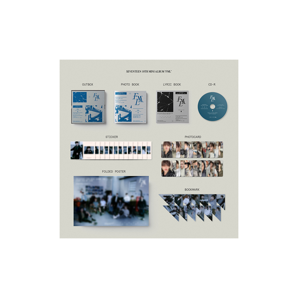 SEVENTEEN 10th Mini Album 'FML' (Fight for My Life) - SEVENTEEN SEVENTEEN 10th Mini Album 'FML' (Fight for My Life) - SEVENTEEN