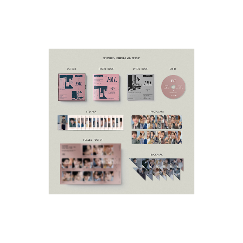 SEVENTEEN 10th Mini Album 'FML' (Faded Mono Life) – SEVENTEEN 세븐틴 ...