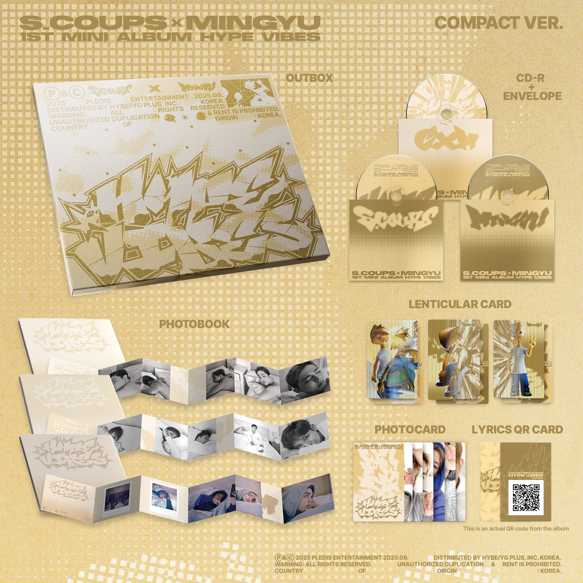 CxM 1st Mini Album ‘HYPE VIBES’ COMPACT Ver.