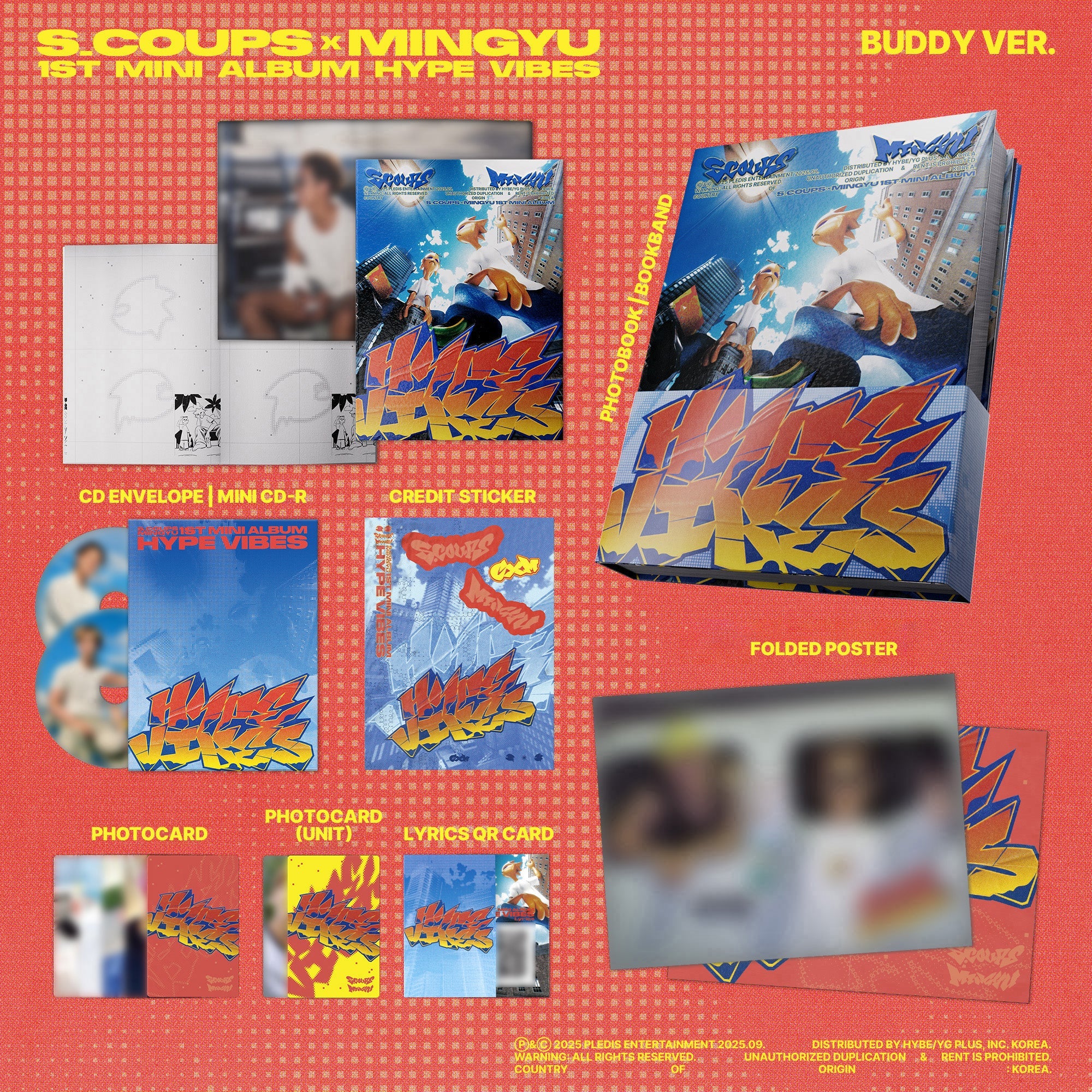 CxM 1st Mini Album ‘HYPE VIBES’ buddy Ver.