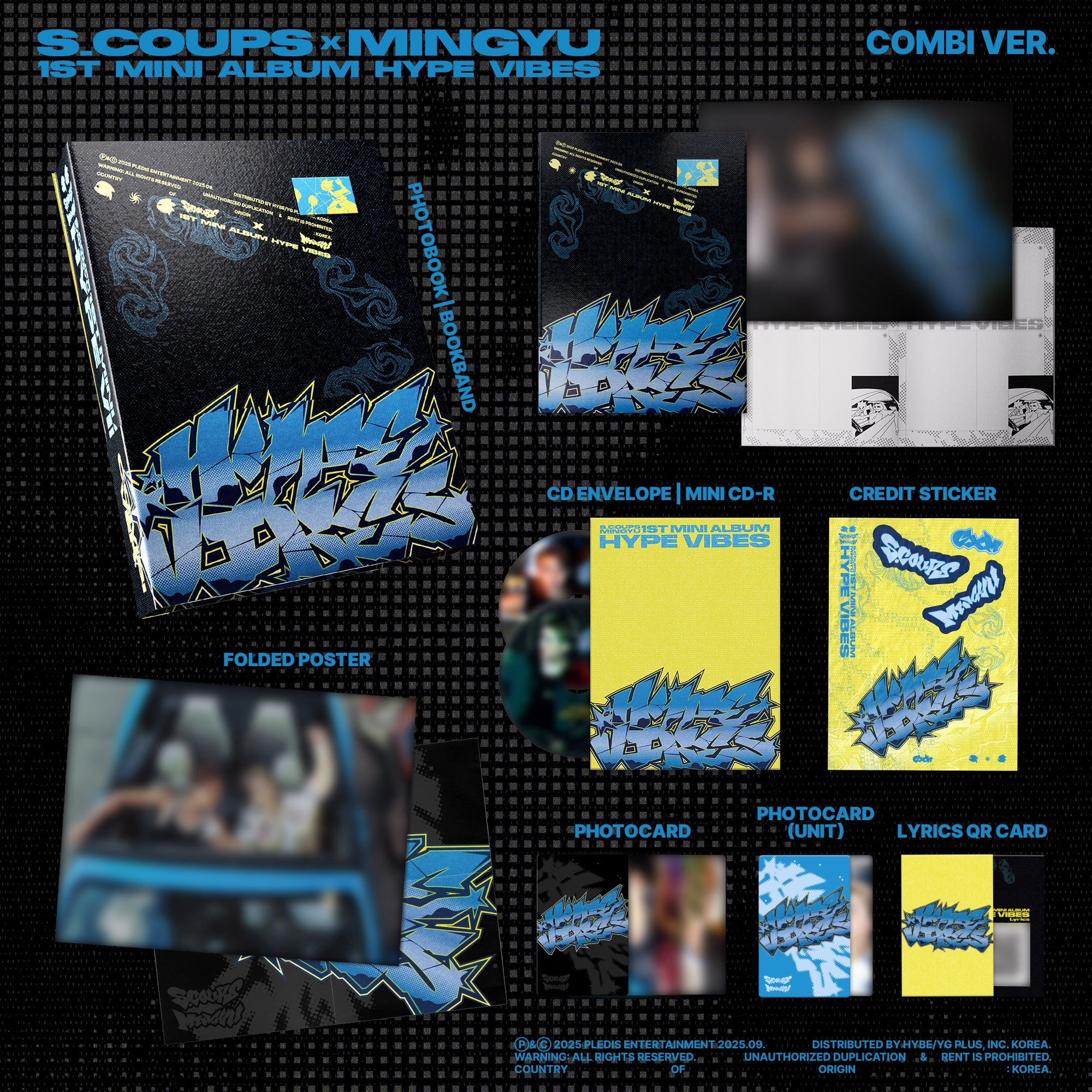 CxM 1st Mini Album ‘HYPE VIBES’ combi Ver.