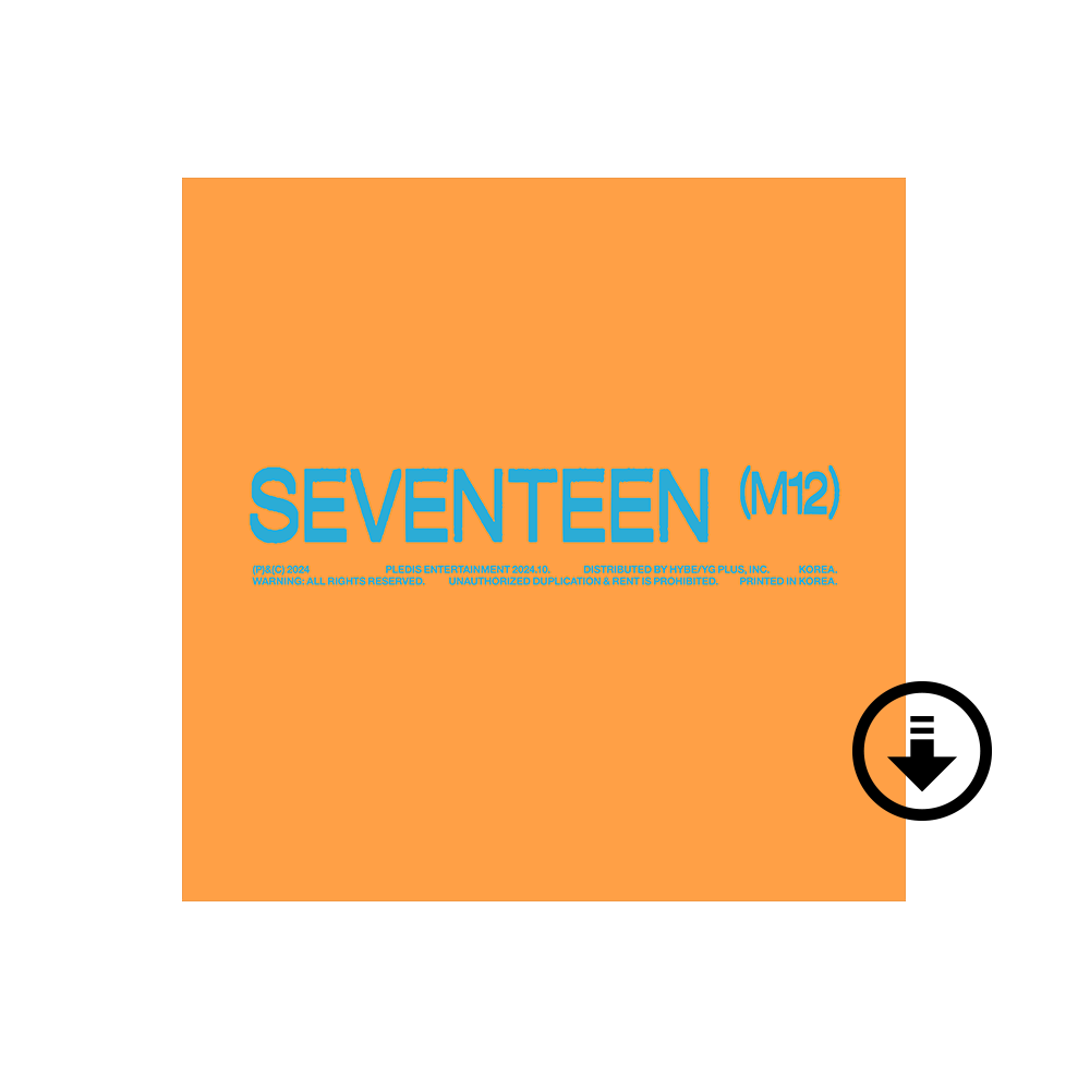 SEVENTEEN 12th Mini Album 'SPILL THE FEELS' (Performance Unit Digitally Signed Digital Album)