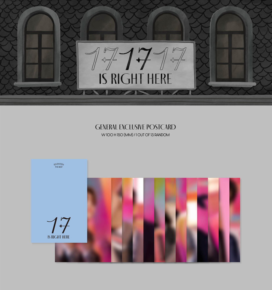 Seventeen Best Album 17 Is Right Here Here Ver Seventeen 세븐틴 Seventeen Best Album 17 Is Right Here Here Ver Seventeen 세븐틴
