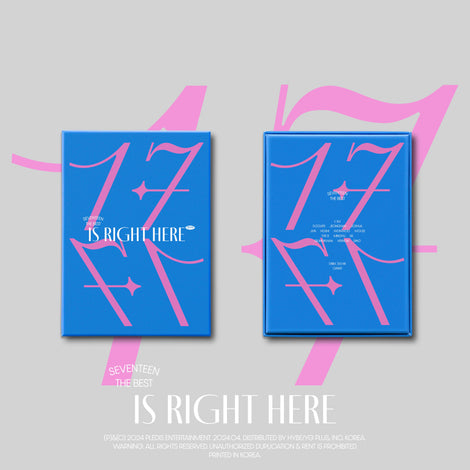 SEVENTEEN BEST ALBUM '17 IS RIGHT HERE' -DEAR Ver.