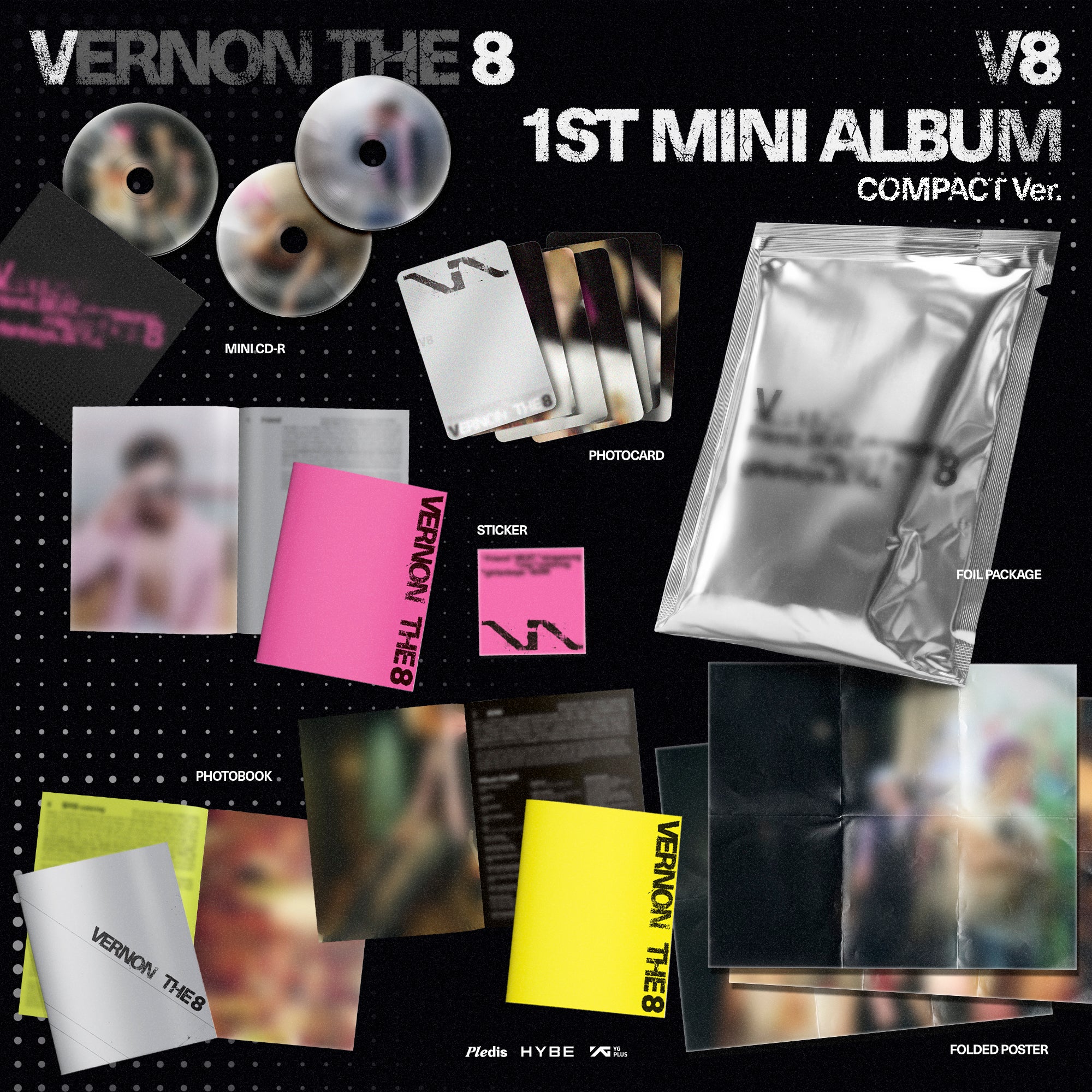 V8 1st Mini Album 'V8' Compact Ver.