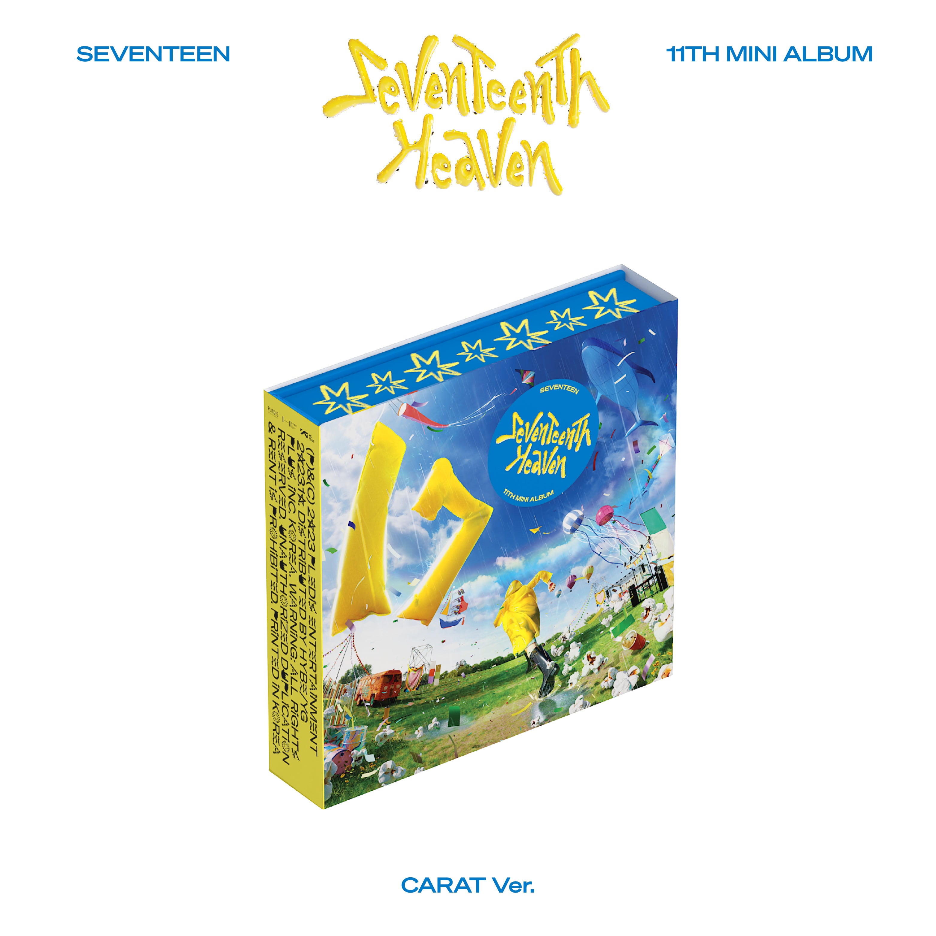 SEVENTEEN 11th Mini Album 'SEVENTEENTH HEAVEN' Carat Ver. – SEVENTEEN 세븐틴  Official Store