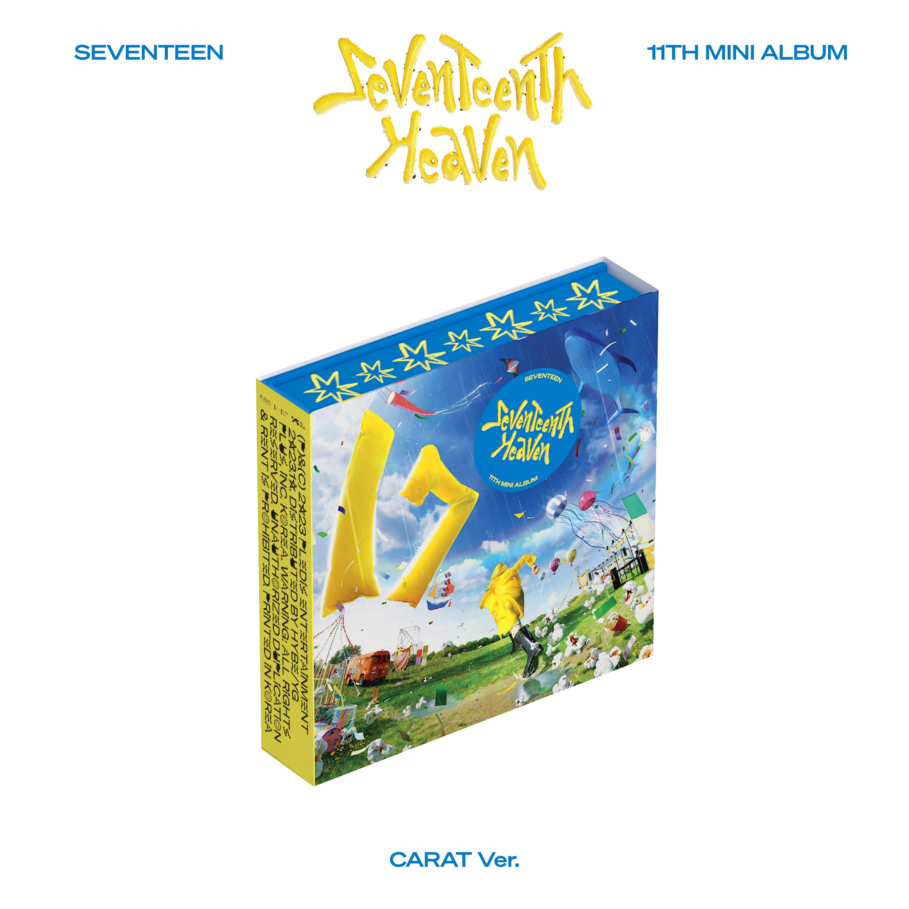 SEVENTEEN 17 CARAT First Album 1st mini album With Postcards