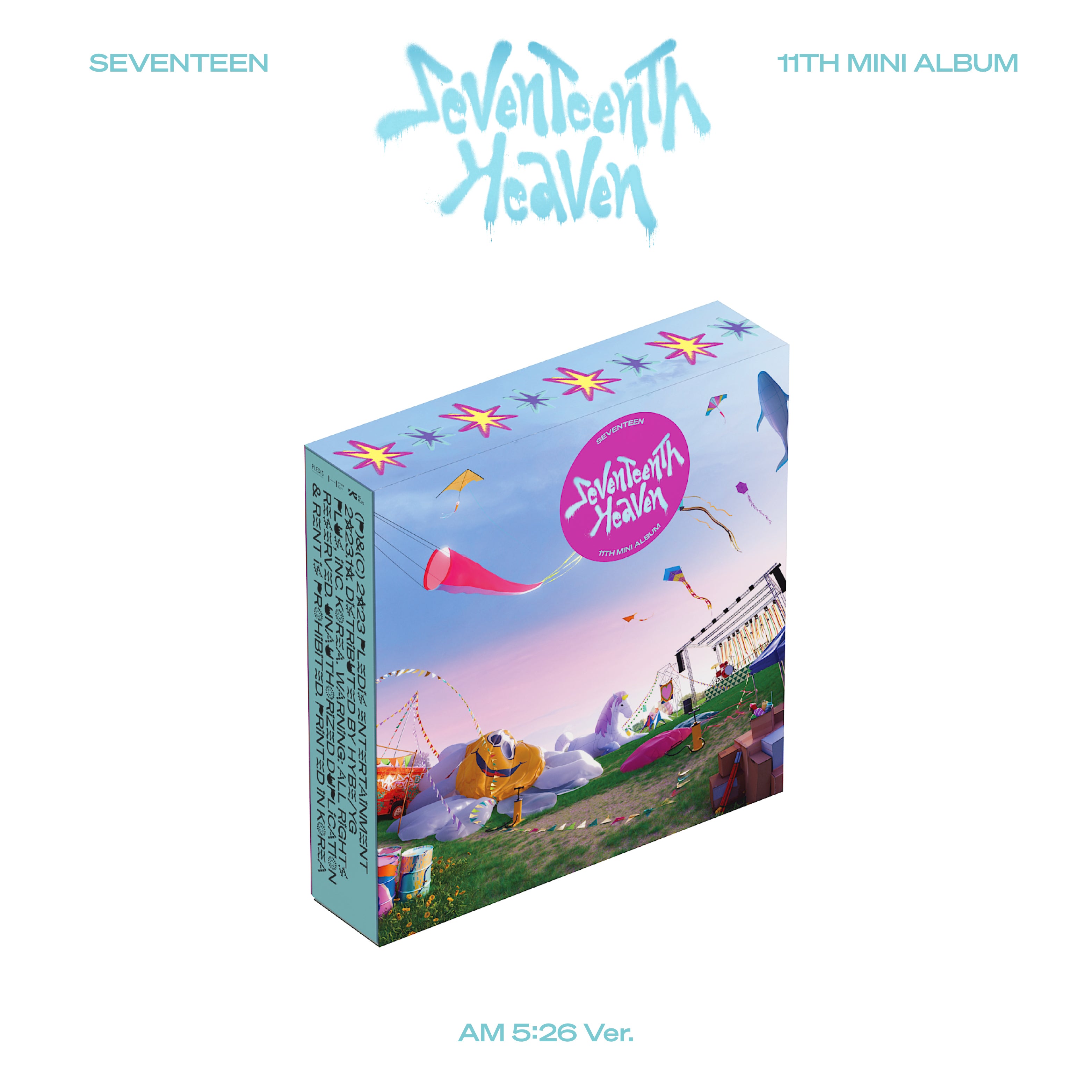 SEVENTEEN - SEVENTEEN 11th Mini Album 'SEVENTEENTH HEAVEN'[CARAT Ver.] -   Music