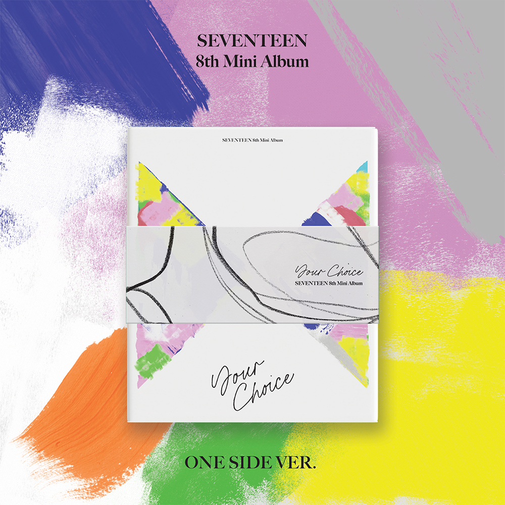 SEVENTEEN 8th Mini Album 'Your Choice' (ONE SIDE Version)