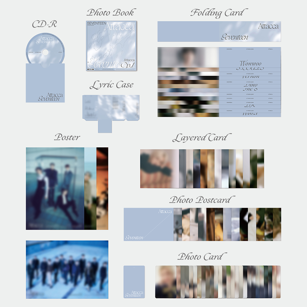 SEVENTEEN 9th Mini Album 'Attacca' (Op. 1) - SEVENTEEN 세븐틴 SEVENTEEN 9th Mini Album 'Attacca' (Op. 1) - SEVENTEEN 세븐틴