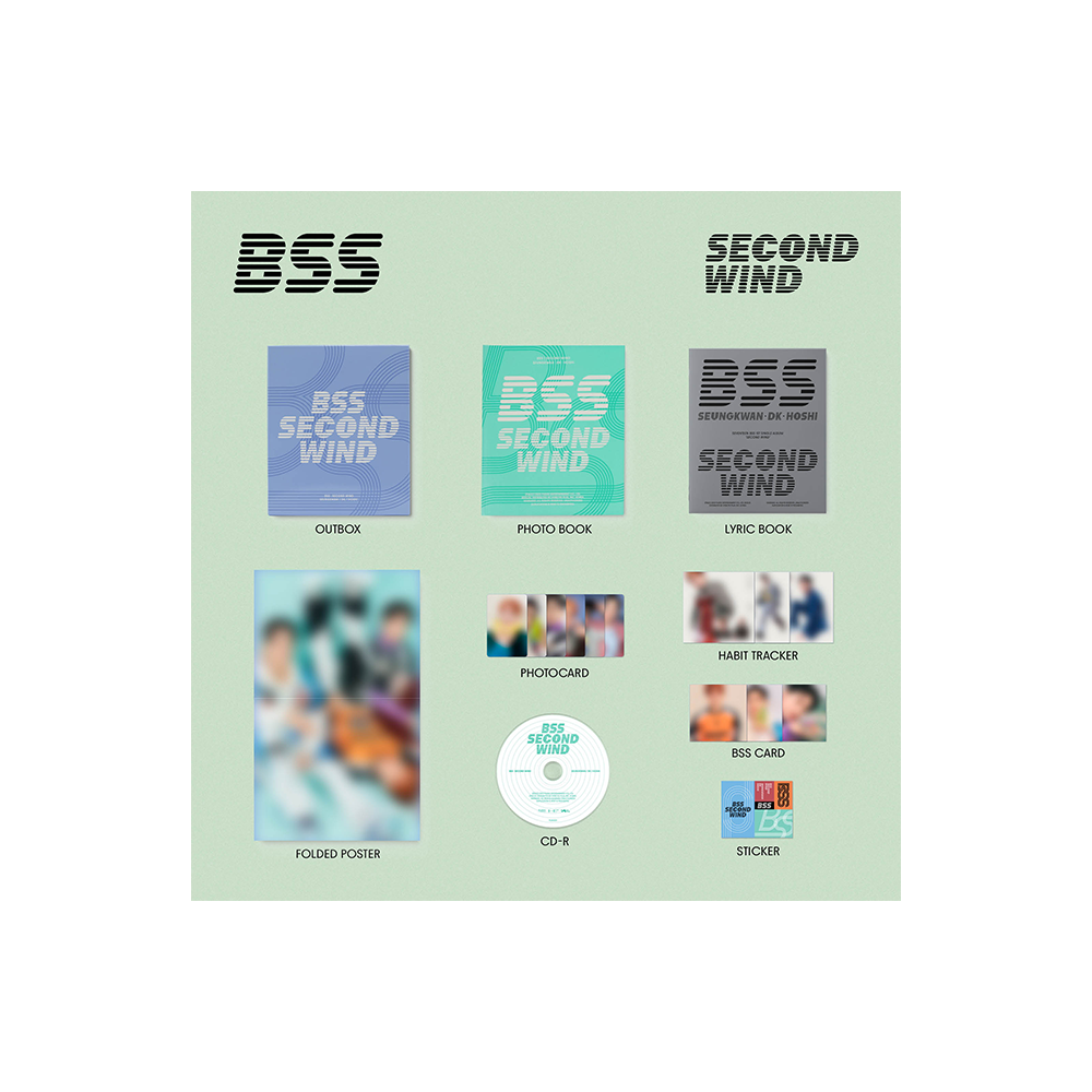 BSS 1st Single Album ‘SECOND WIND’ - SEVENTEEN 세븐틴 Official Store