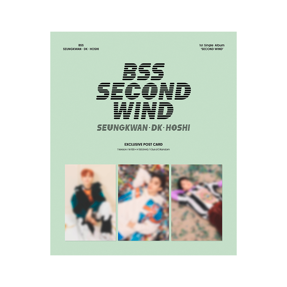 BSS 1st Single Album ‘SECOND WIND’ - SEVENTEEN 세븐틴 Official Store