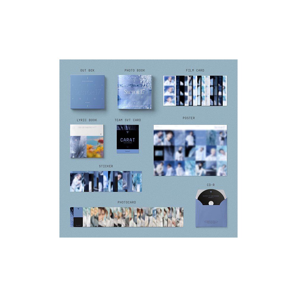 SEVENTEEN 4th Album Repackage 'SECTOR 17' NEW HEIGHTS (Signed) - SEVENTEEN  세븐틴 Official Store