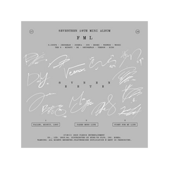 SEVENTEEN 10th Mini Album 'FML' - Digital Signature (Main Version